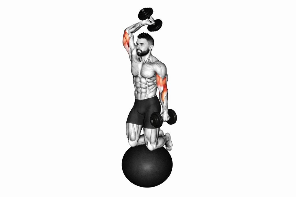 Overhead Dumbbell Curl