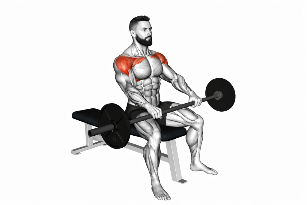 Seated Front Raise