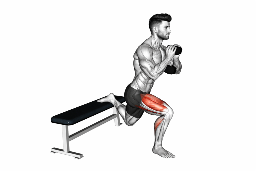 bulgarian split squat gif