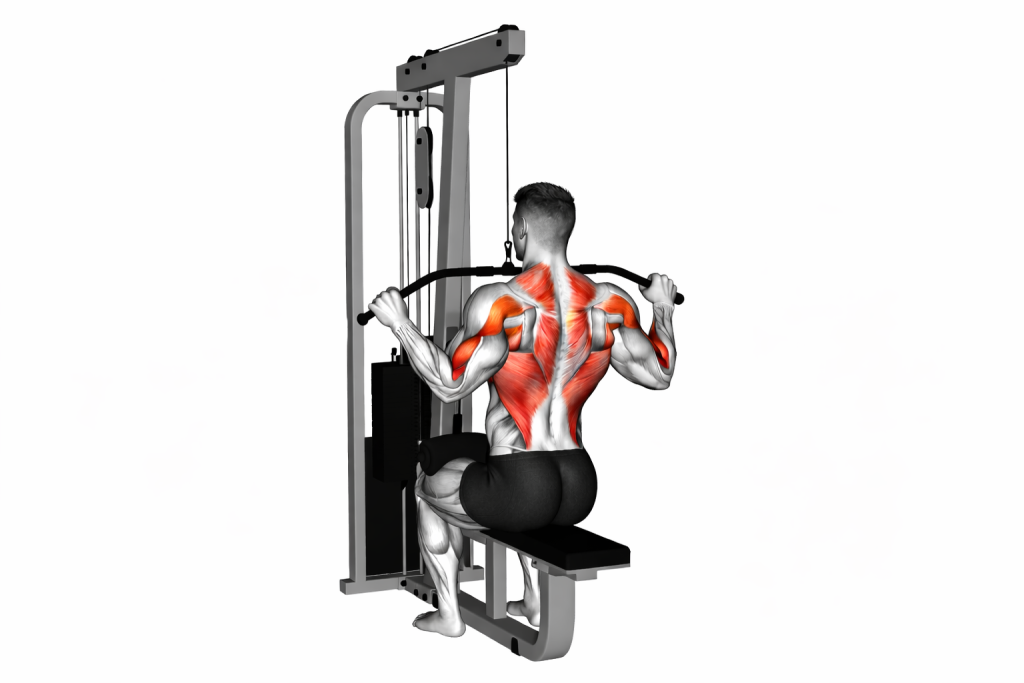 scapular depression lats gif