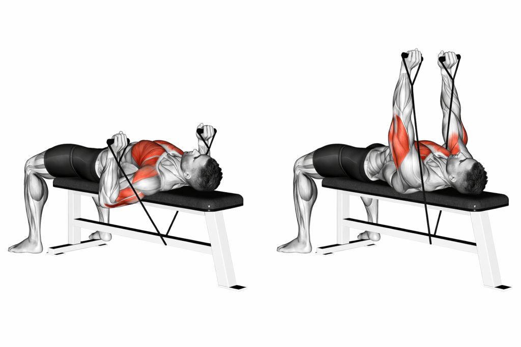 Band Bench Press