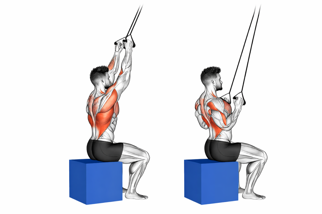 Band Close Grip Pulldown
