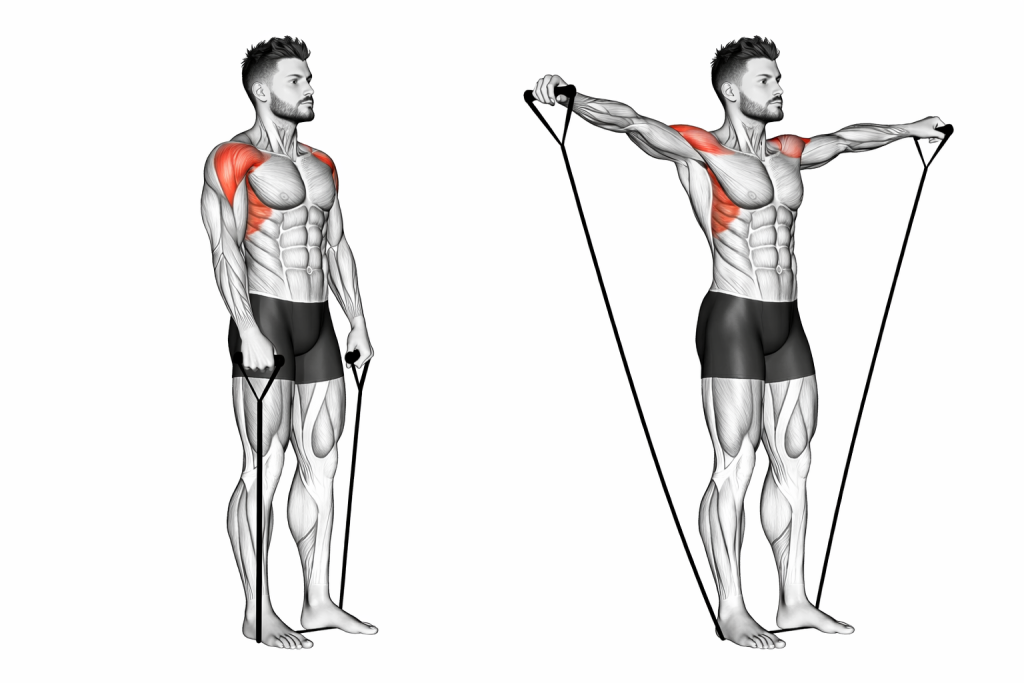 Band Lateral Raise
