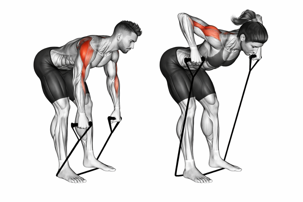Band Rear Delt Row