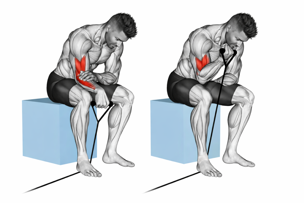 Band Reverse Wrist Curl