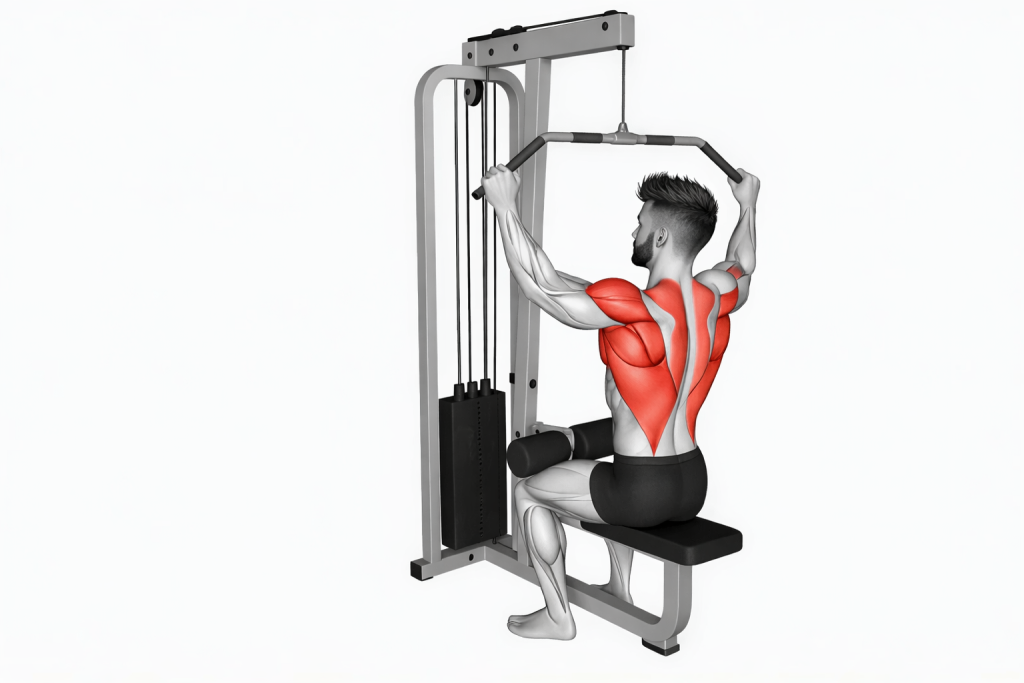 Cable Neutral Grip Wide Pulldown