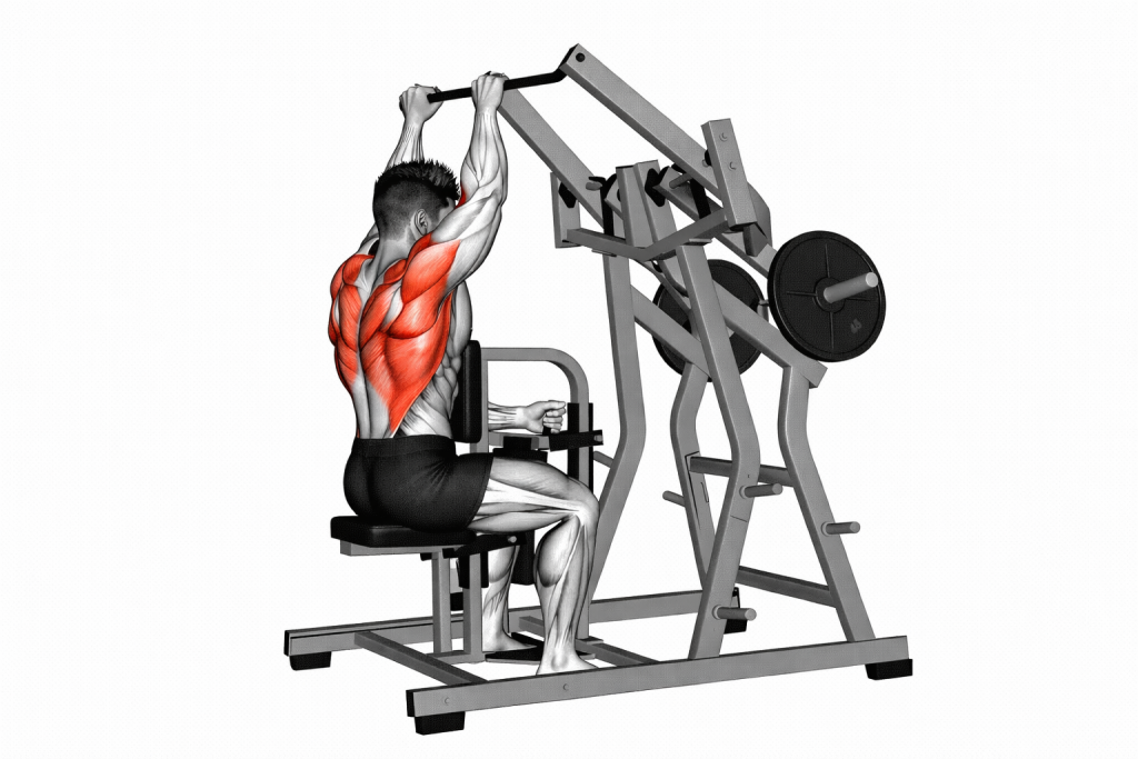 lat pulldown one arm
