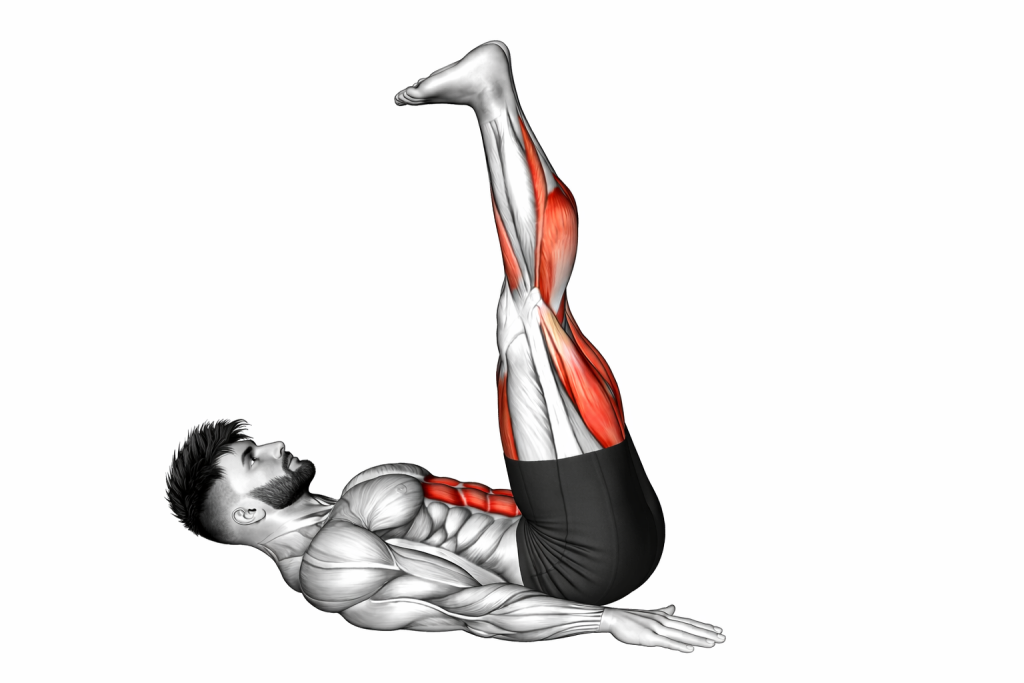 lying leg lifts