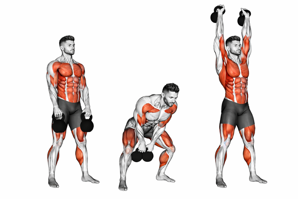 Kettlebell Double Snatch
