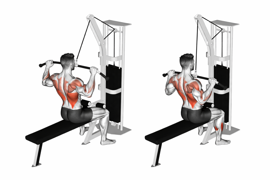 Cable Bar Lateral Pulldown