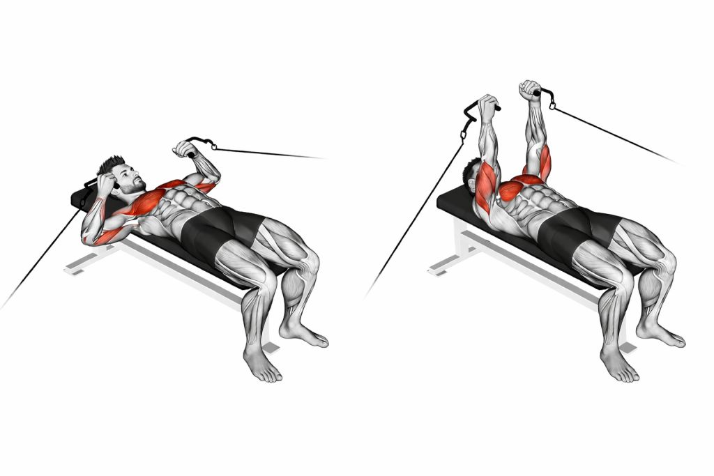 Cable Bench Press