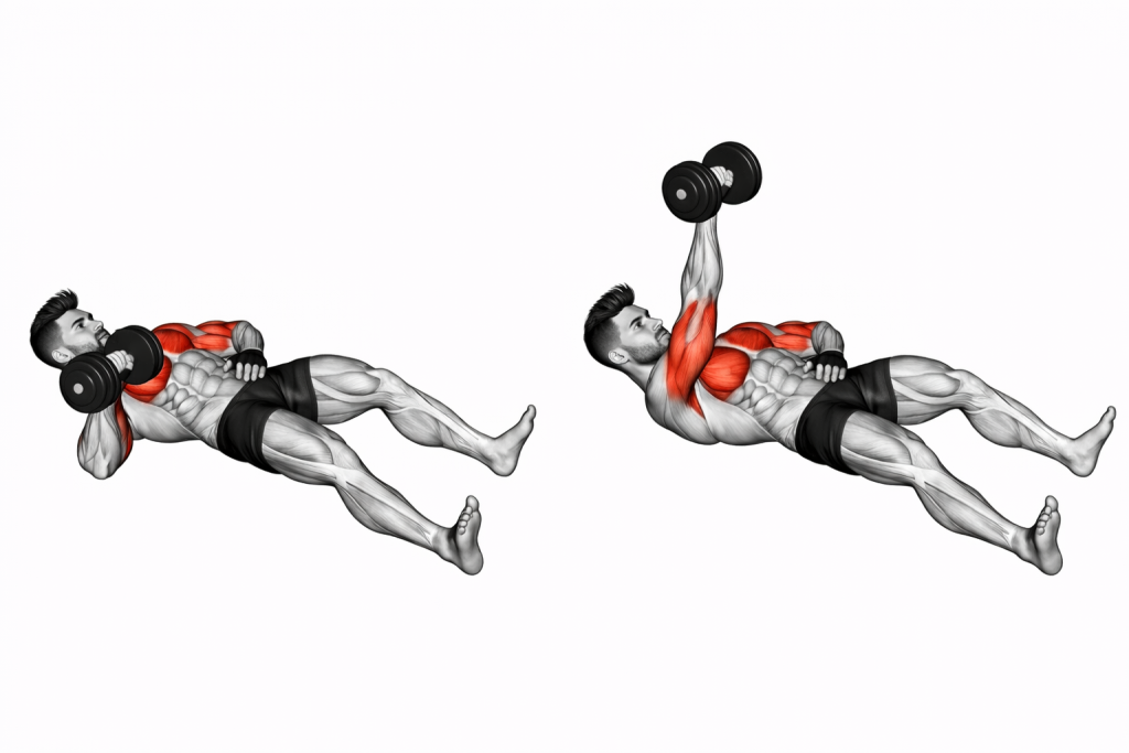 Dumbbell Alternating Floor Press
