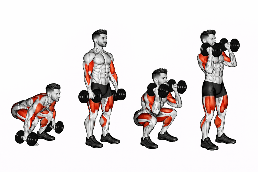 Dumbbell Clean