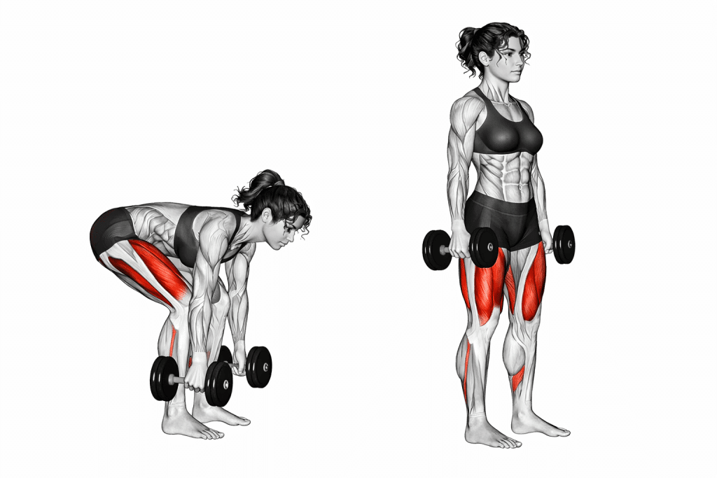 Dumbbell Deadlift