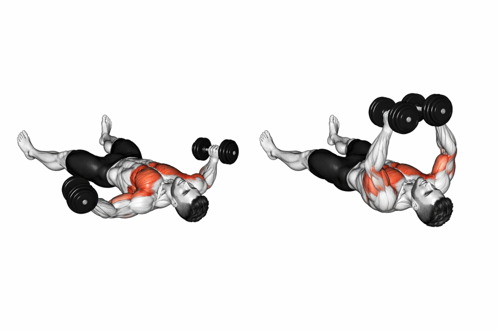 Dumbbell Floor Fly