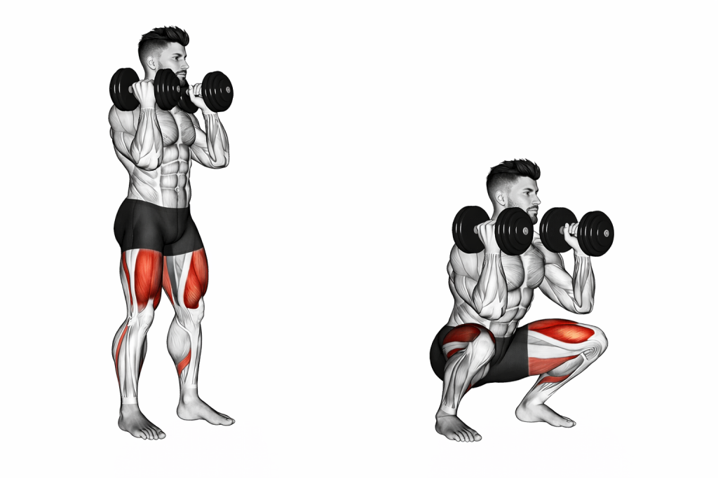 Dumbbell Front Squat