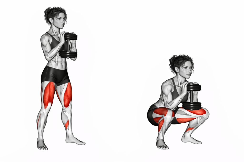 dumbbell-goblet-squat-leg-strength-exercise-animations