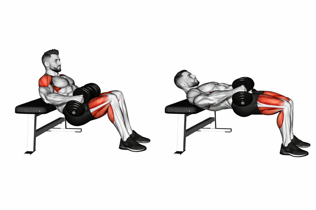 Dumbbell Hip Thrust
