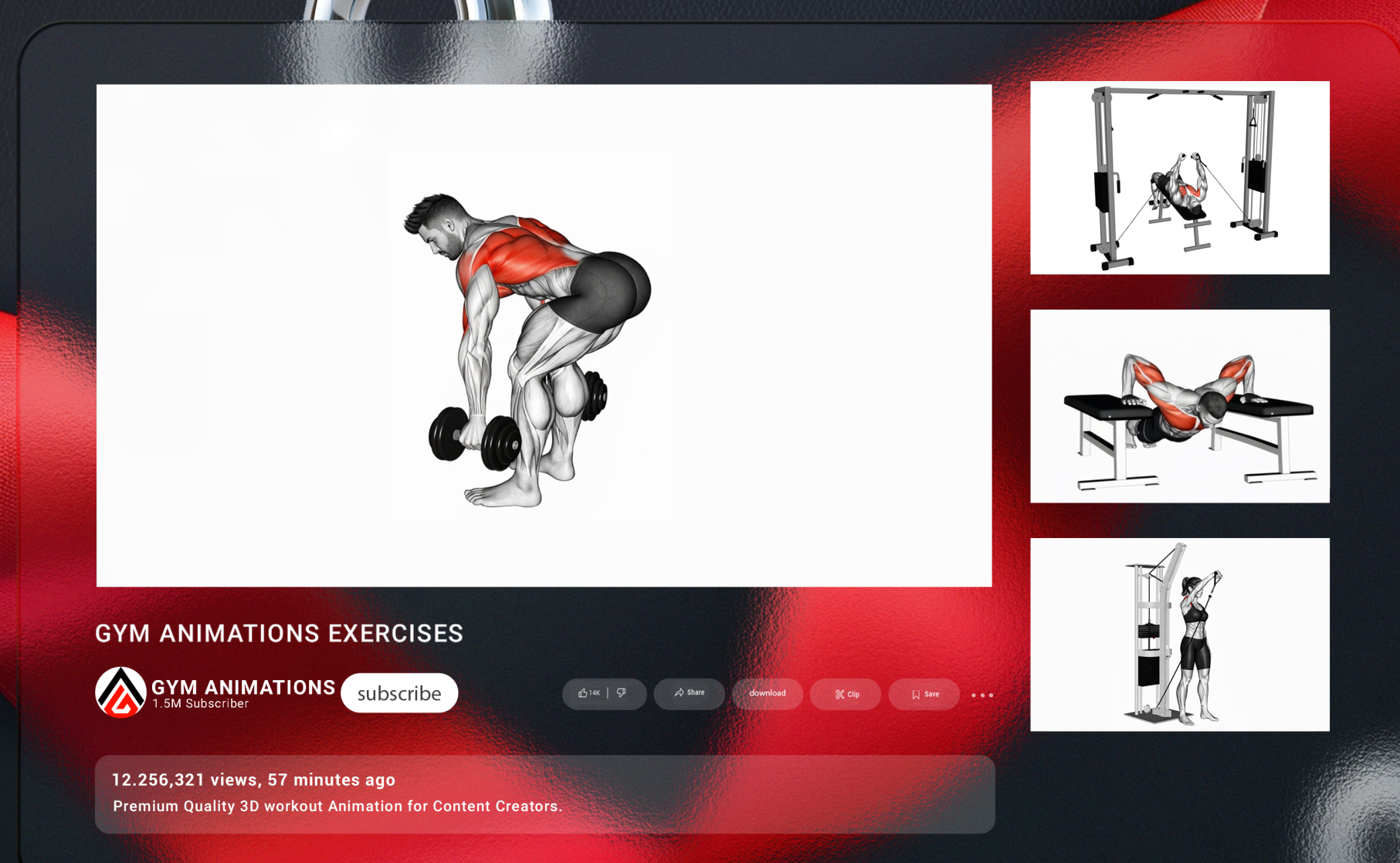 GYM ANIMATIONS YOUTUBE