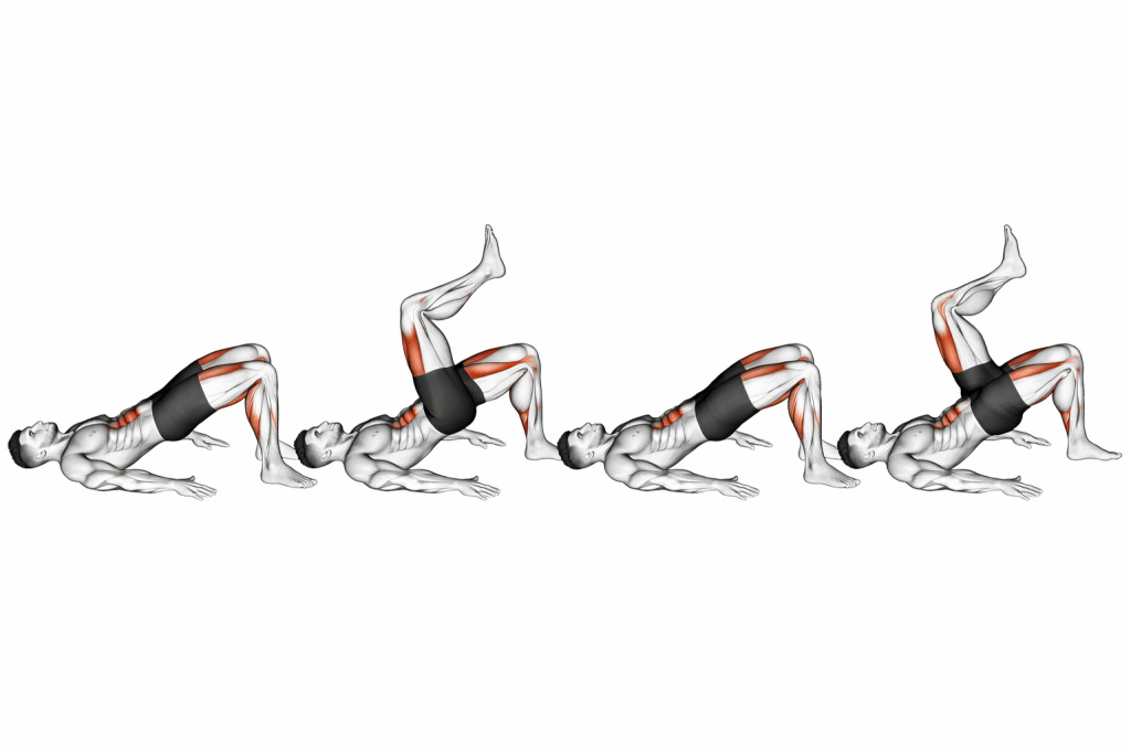 Glute Bridge March