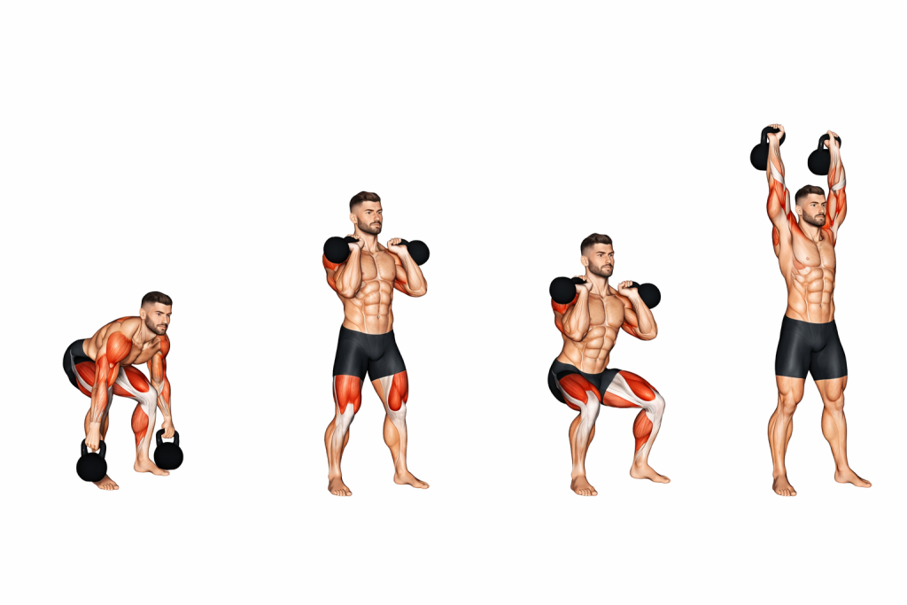 Kettlebell Clean and Jerk