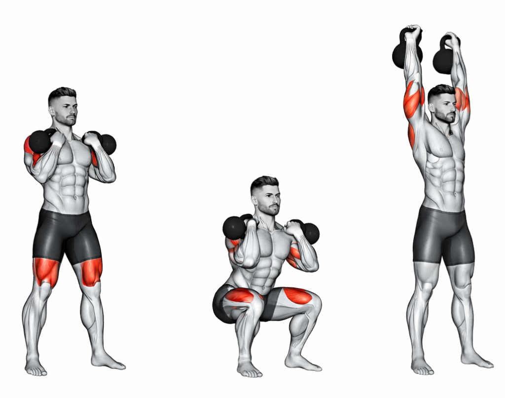 Kettlebell Clean and Press