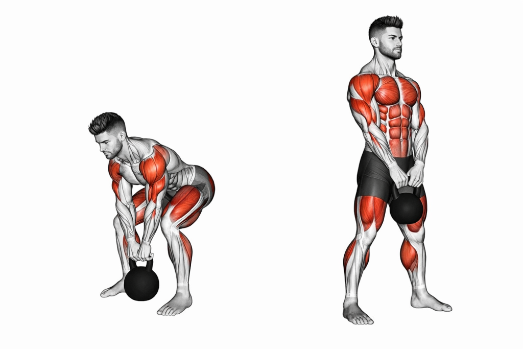 Kettlebell Deadlift