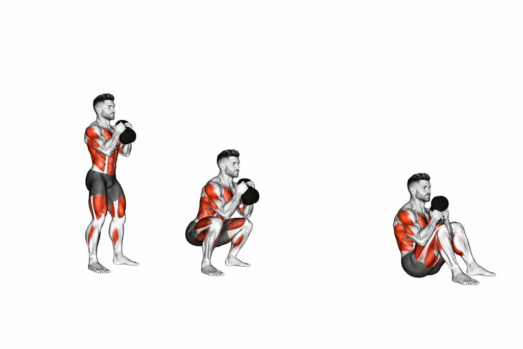 Kettlebell Deck Squat