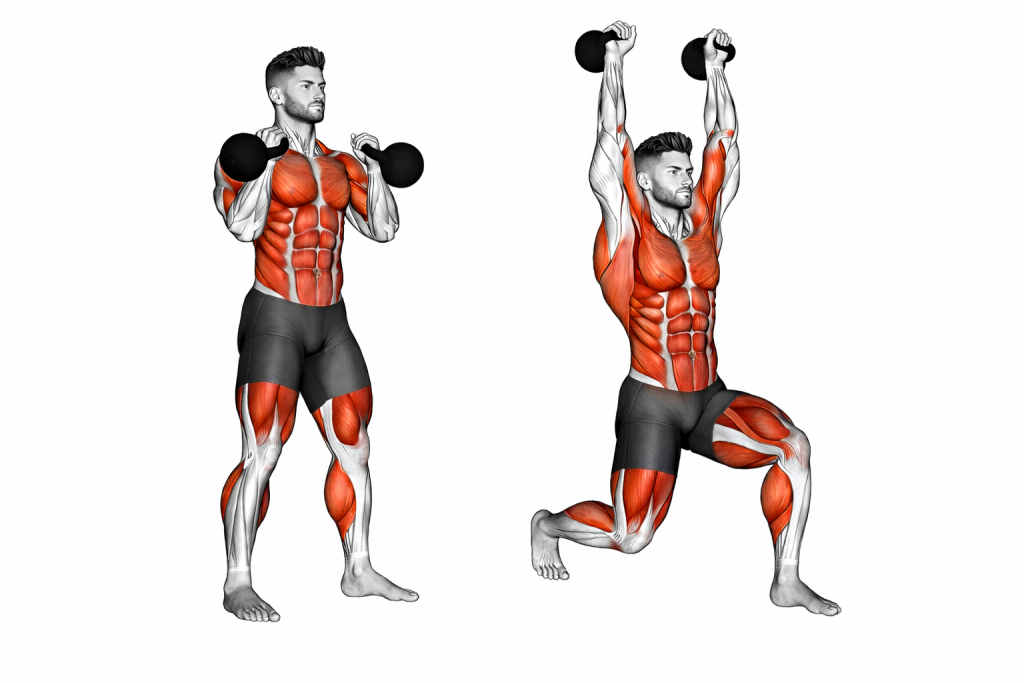 Kettlebell Double Jerk