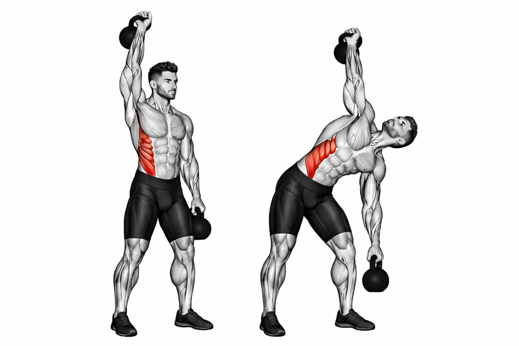 Kettlebell Double Windmill