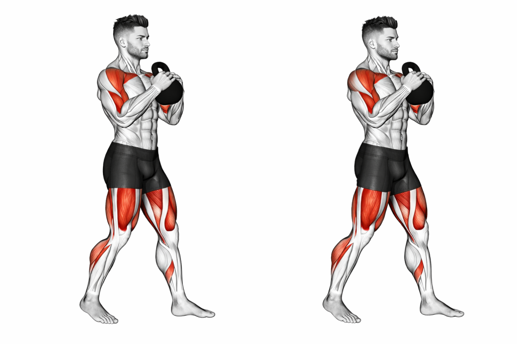 Kettlebell Goblet Carry
