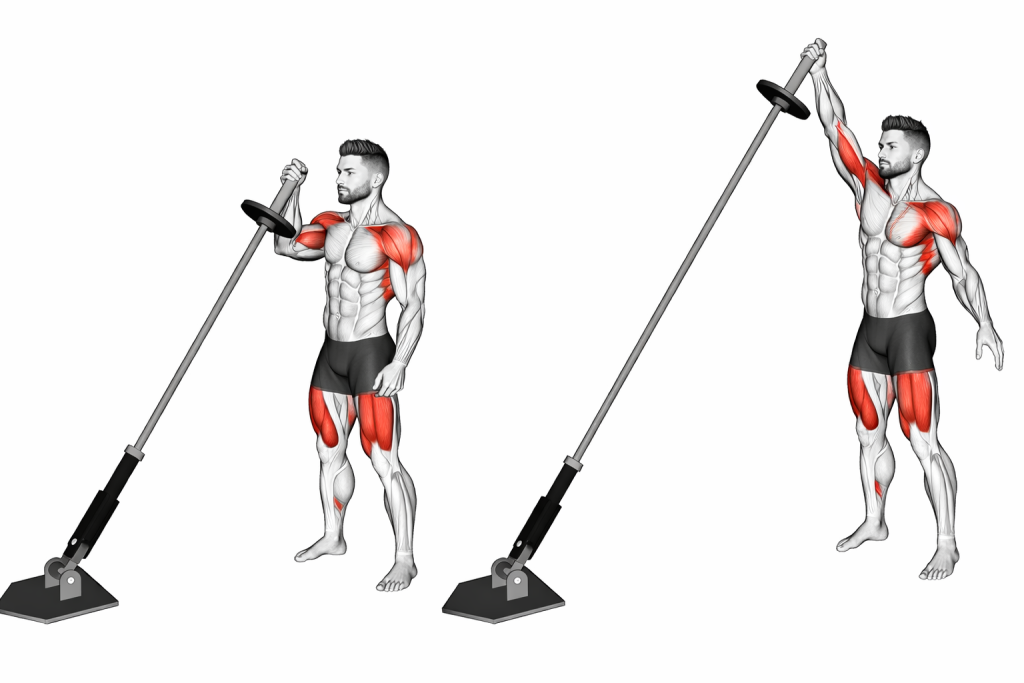 Landmine Lateral Raise