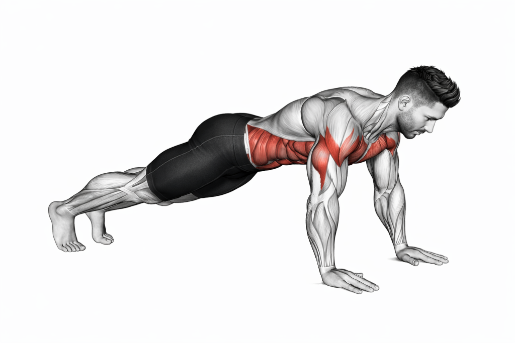 Plank on Hands