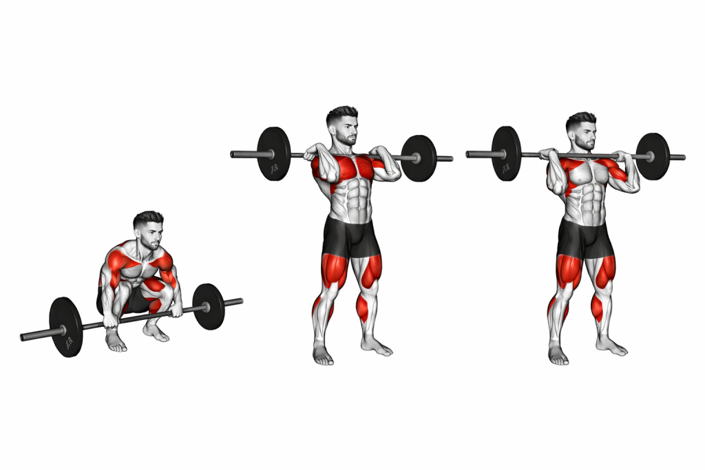 Barbell Muscle Clean