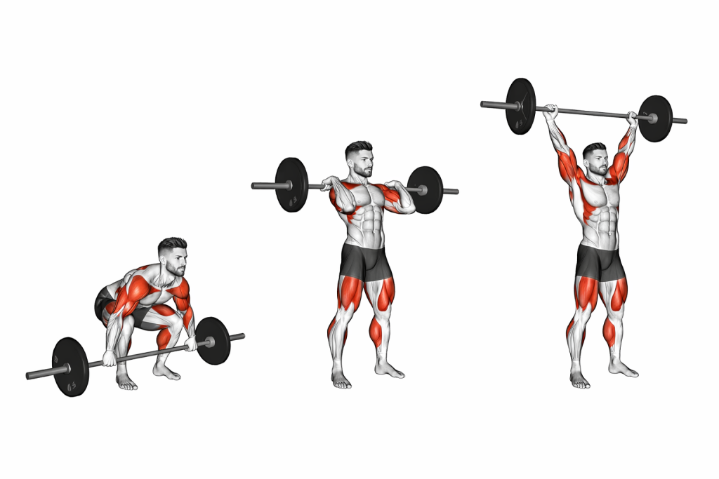 Barbell Muscle Snatch