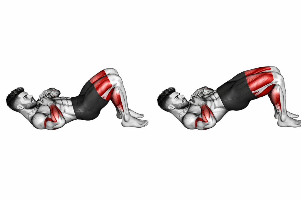 Resistance Band Glute Bridge