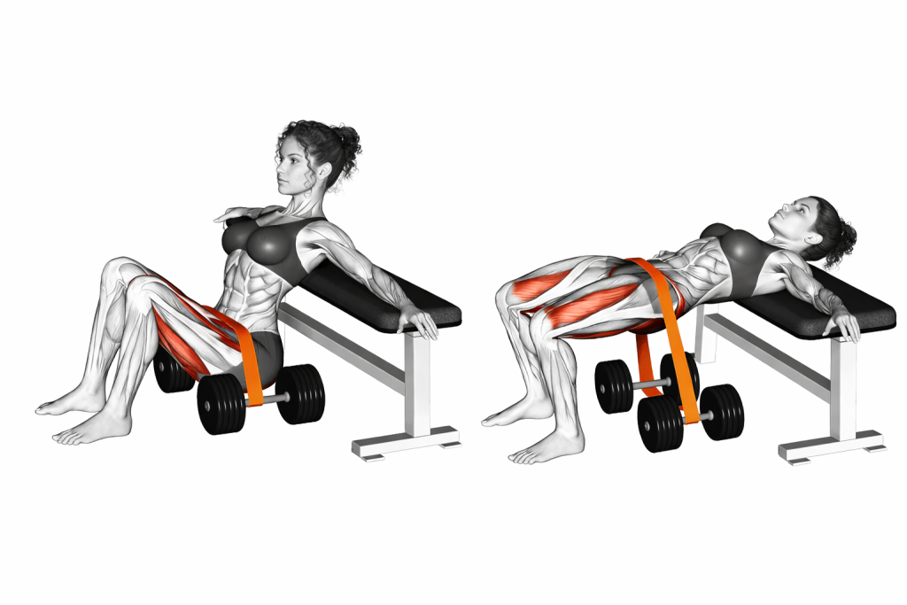 Resistance Band Hip Thrust