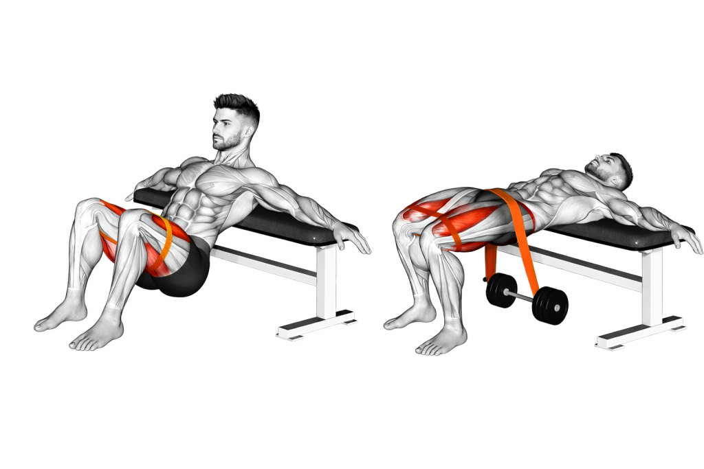 Resistance Band Hip Thrusts