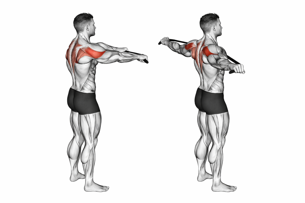Resistance Band Pull Apart