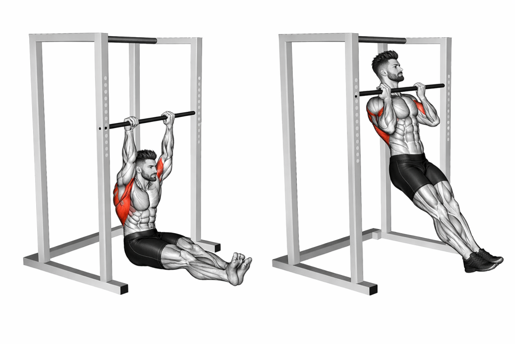 Seated Chin Up