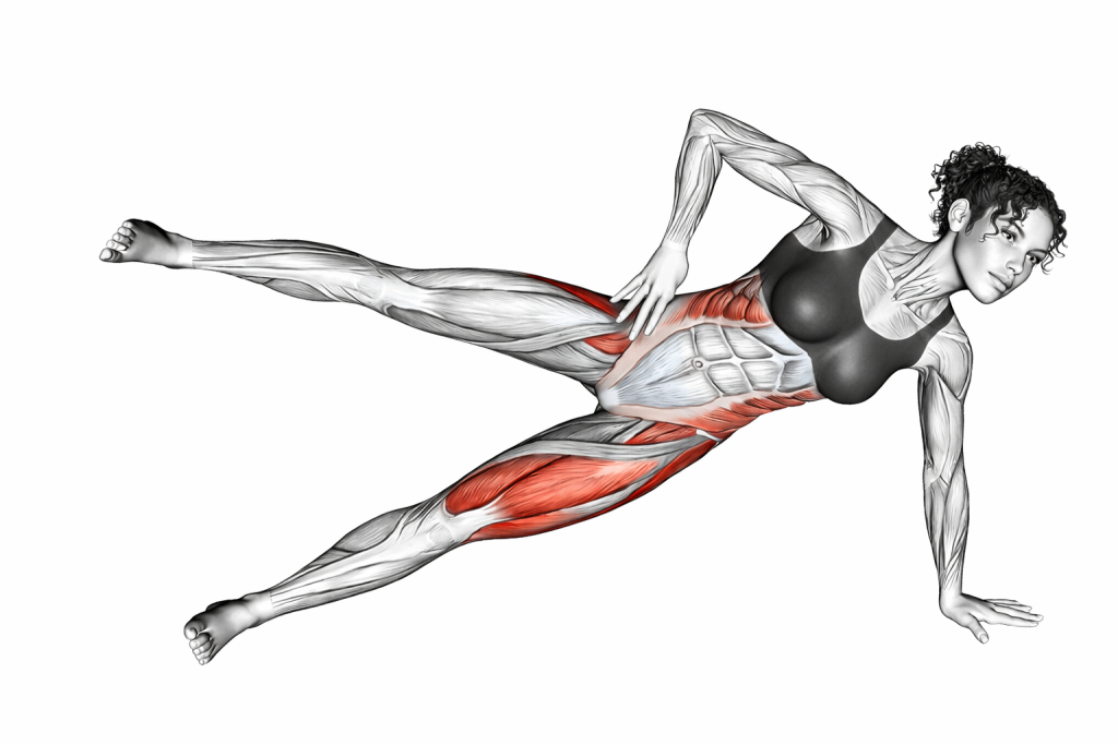 Side Bridge Hip Abduction